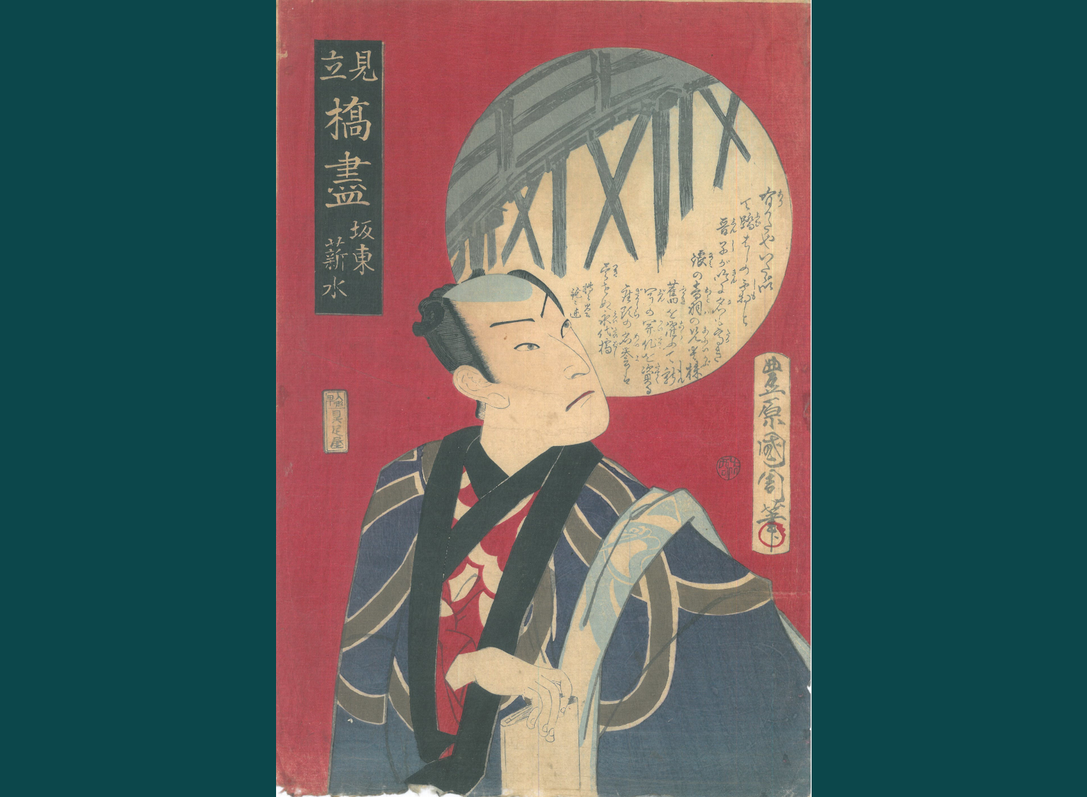 IL PONTE EIDAI - L'ATTORE KABUKI BANDO SHINSUI