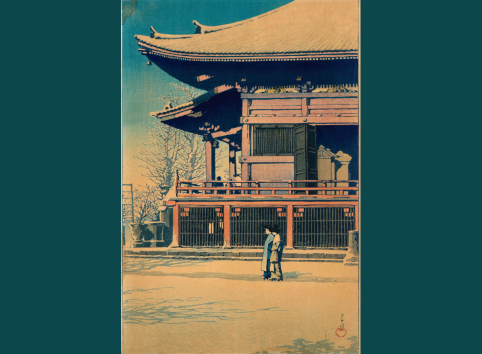 ASAKUSA KANNON NO YUKIBARE - SOLE DOPO LA NEVE AL TEMPIO DI KANNON AD ASAKUSA