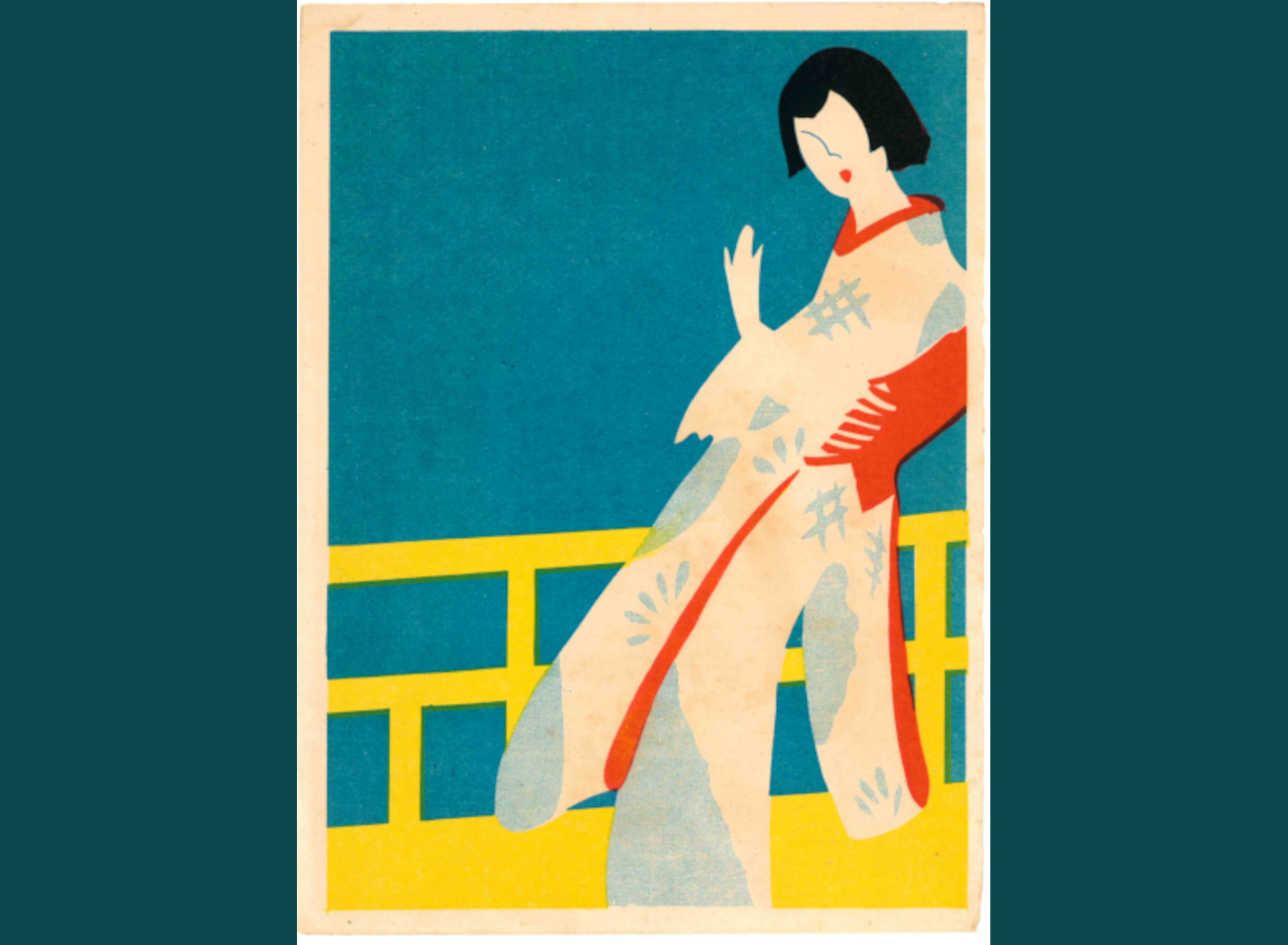 RAGAZZA SU UN PONTE