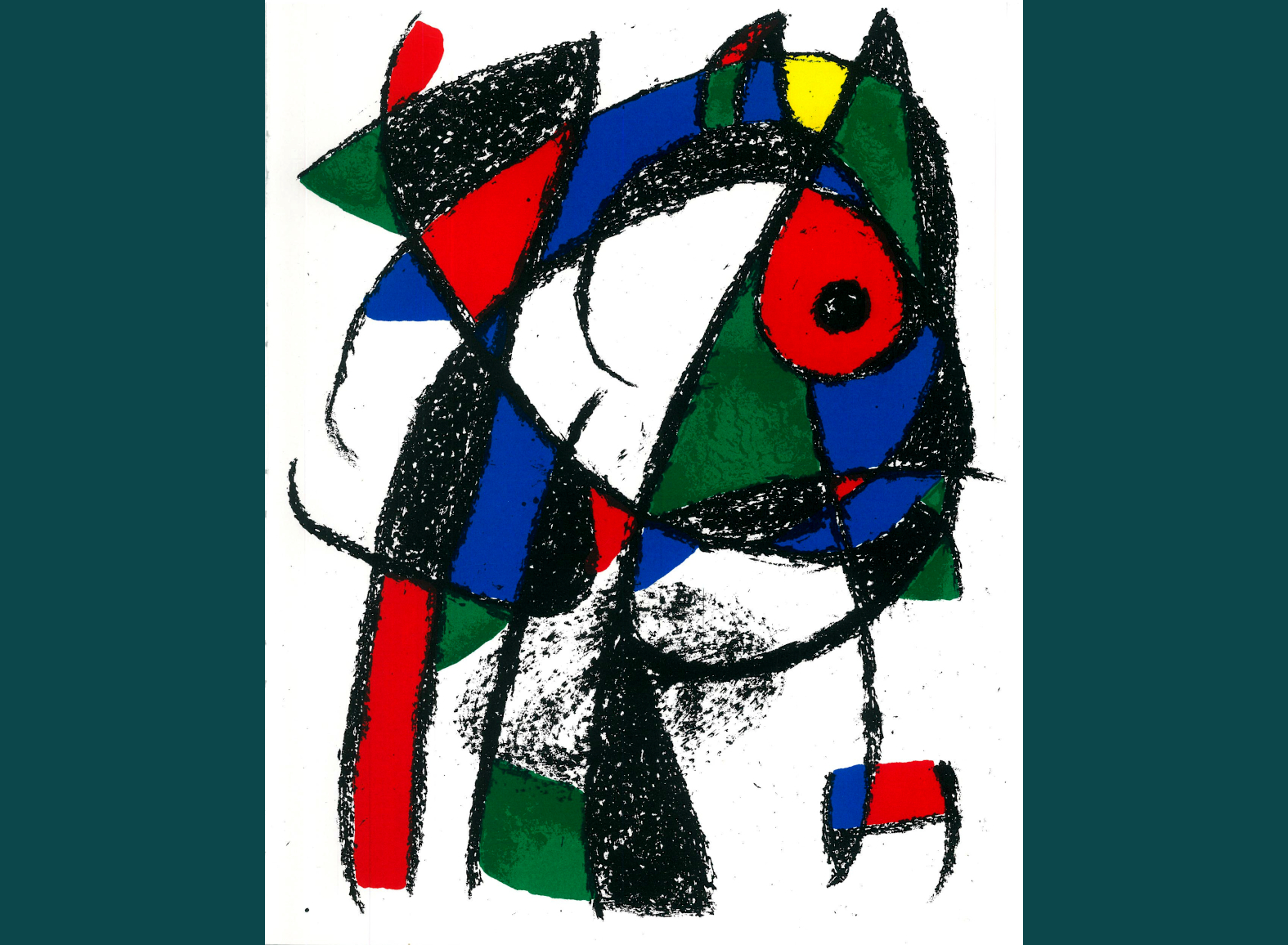 JOAN MIRO' LITHOGRAPHE II, TAVOLA I