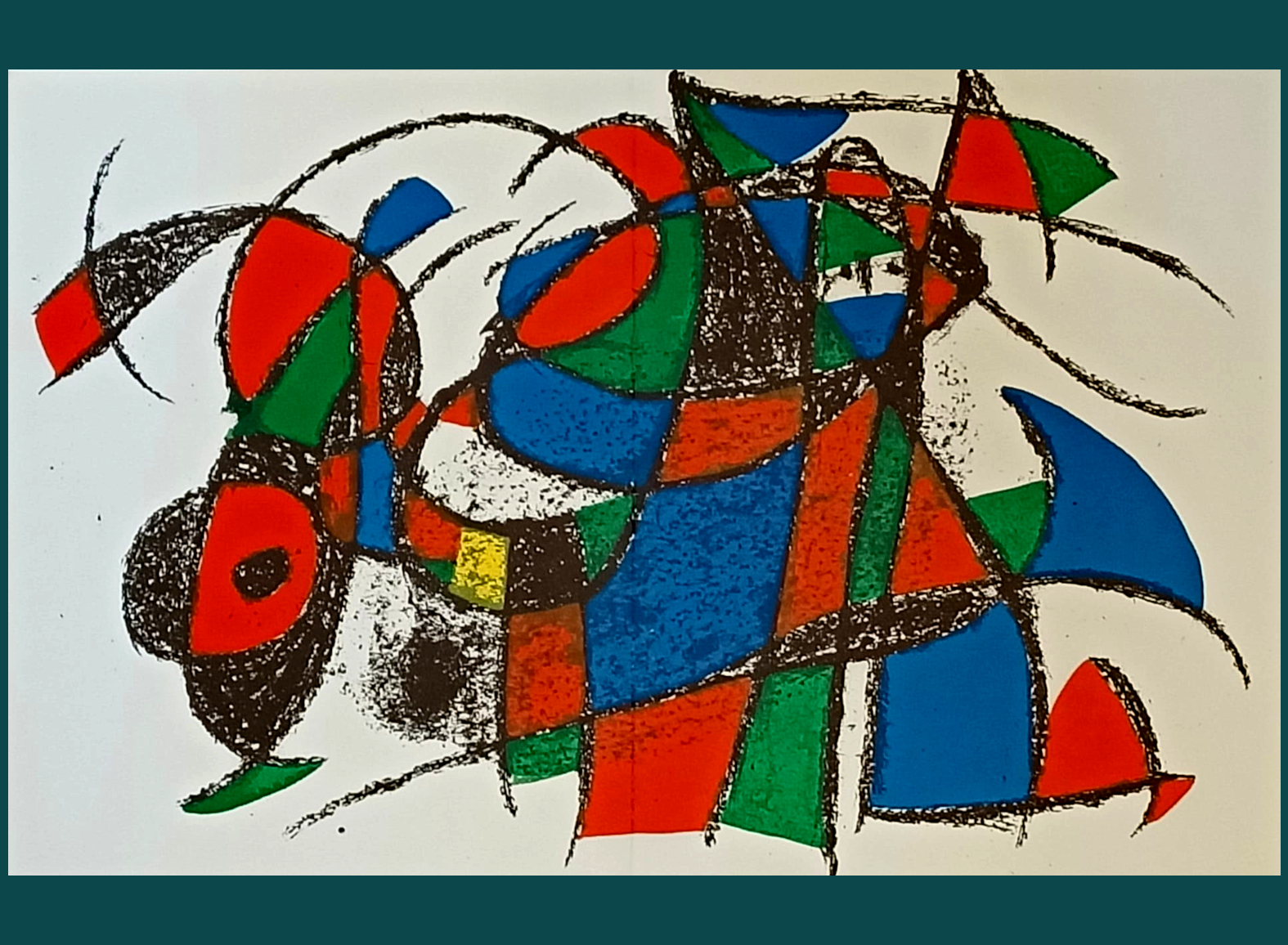 JOAN MIRO' LITHOGRAPHE II, TAVOLA III