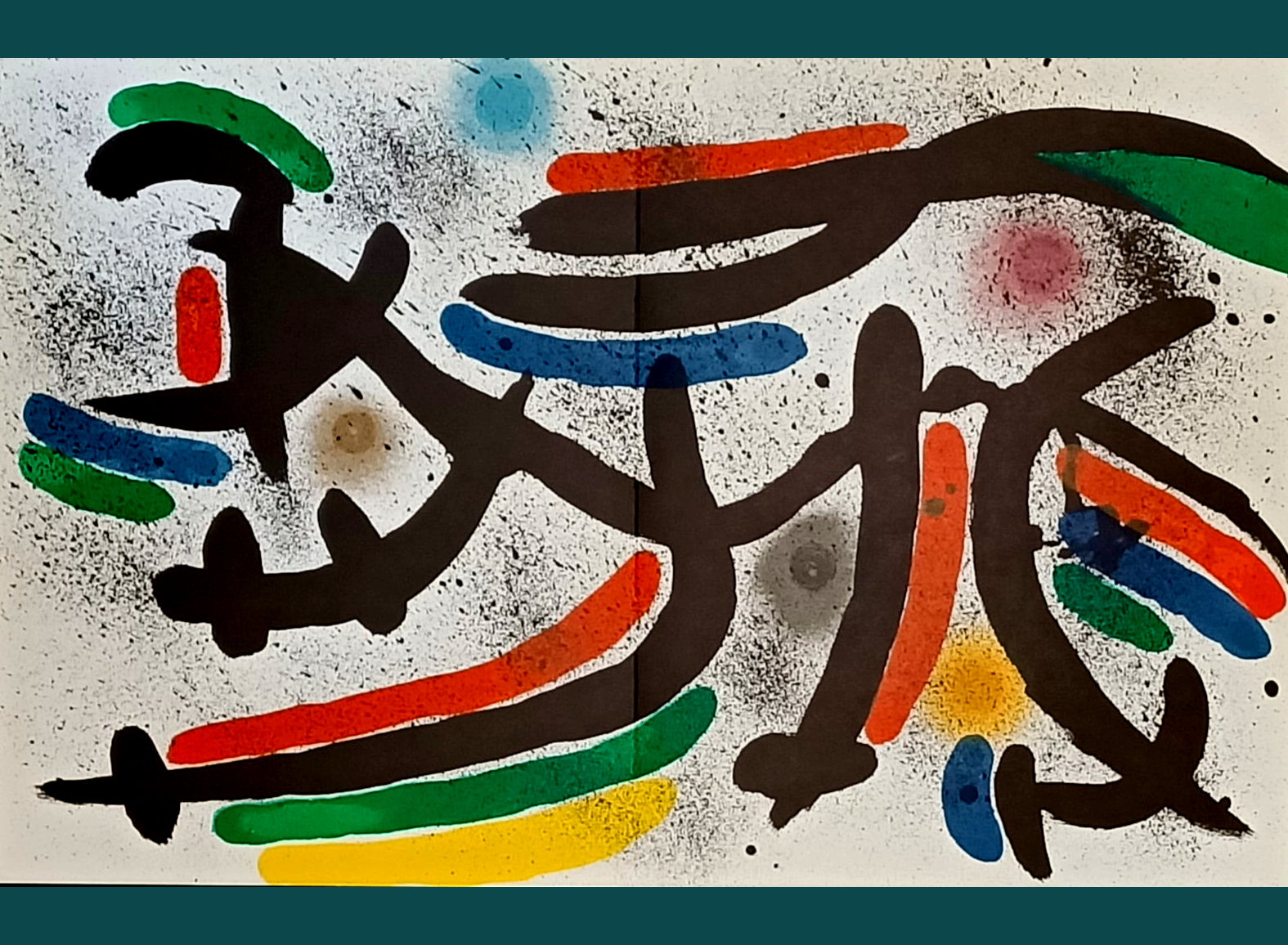 JOAN MIRO' LITHOGRAPHE I, TAVOLA IX