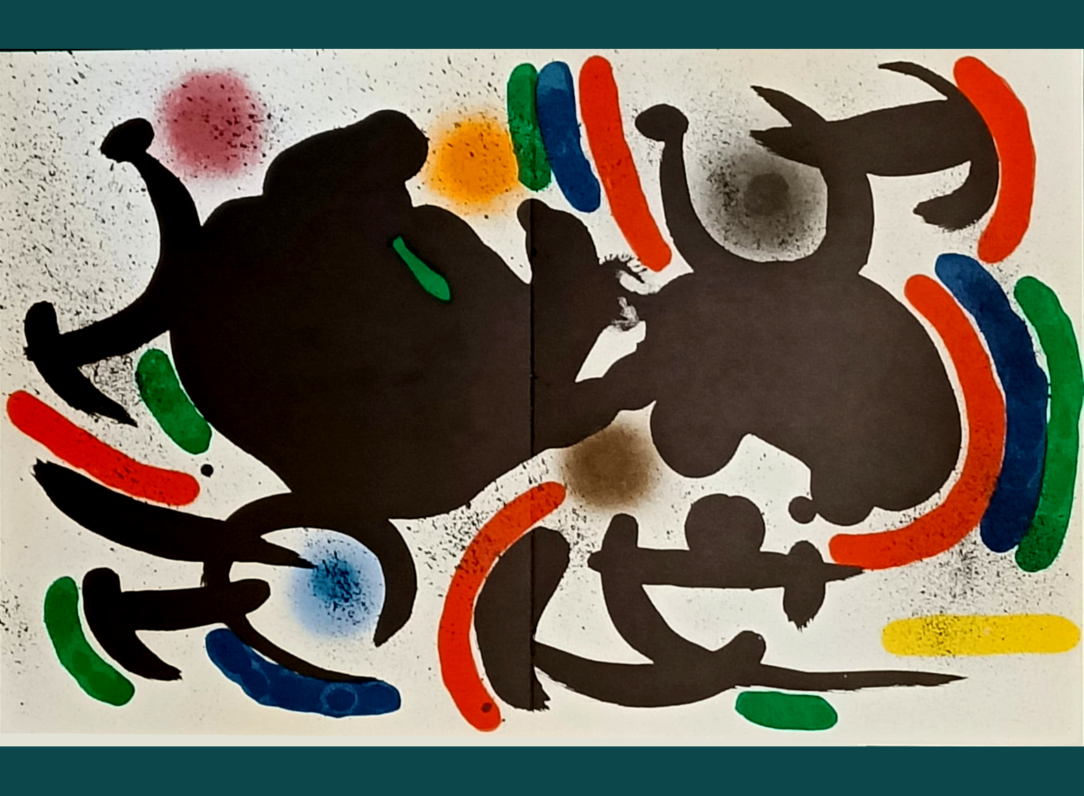 JOAN MIRO' LITHOGRAPHE I, TAVOLA VII