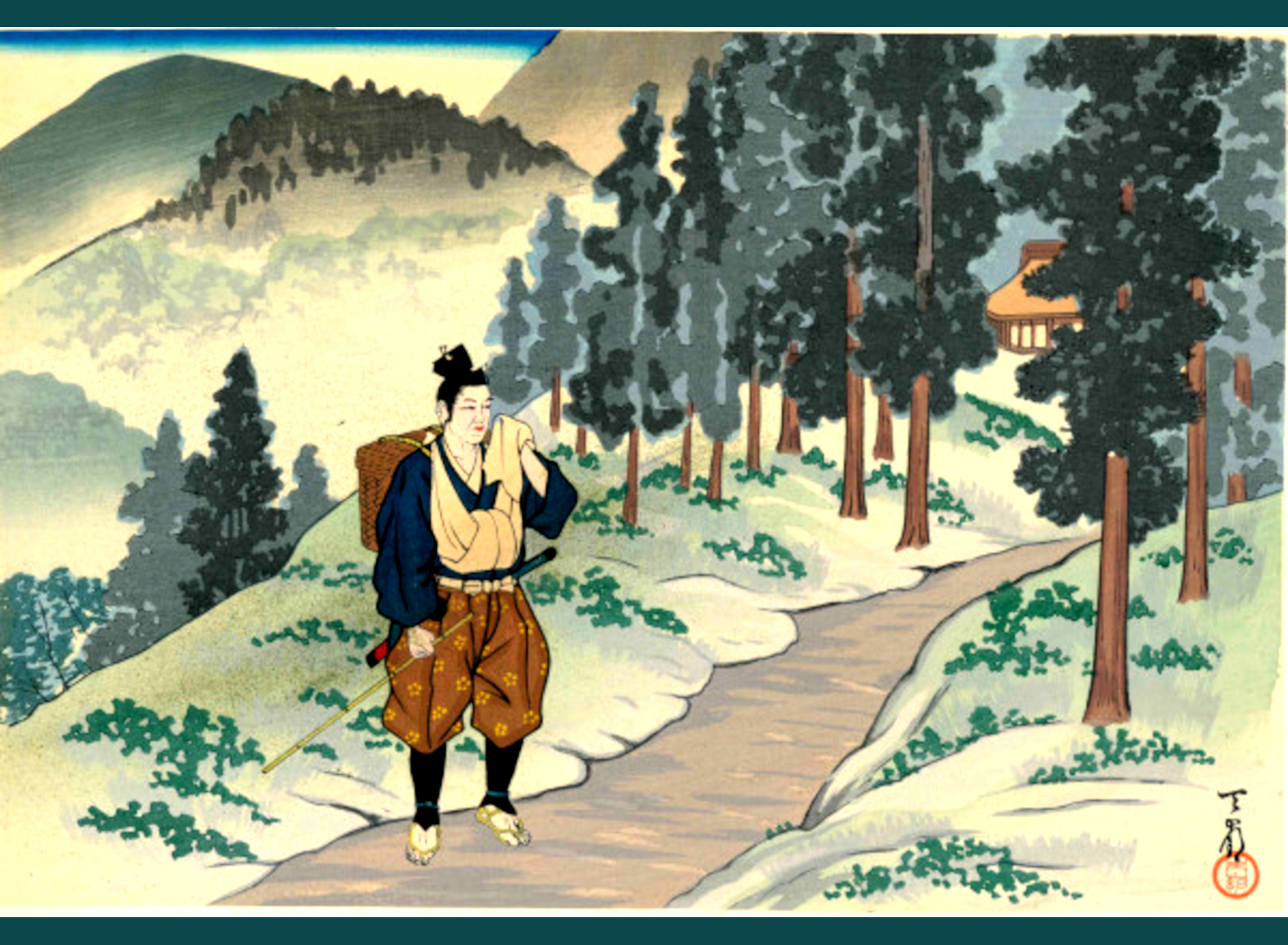 VISITA AI RESTI DEL PADRE SUL MONTE MINOBU