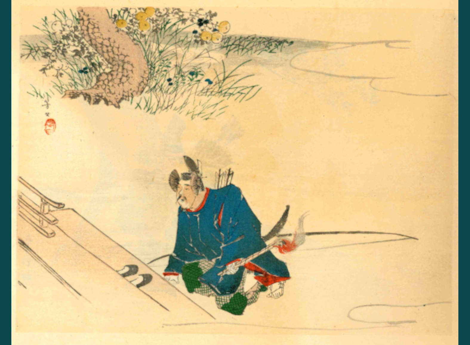 GUERRIERO IN GINOCCHIO