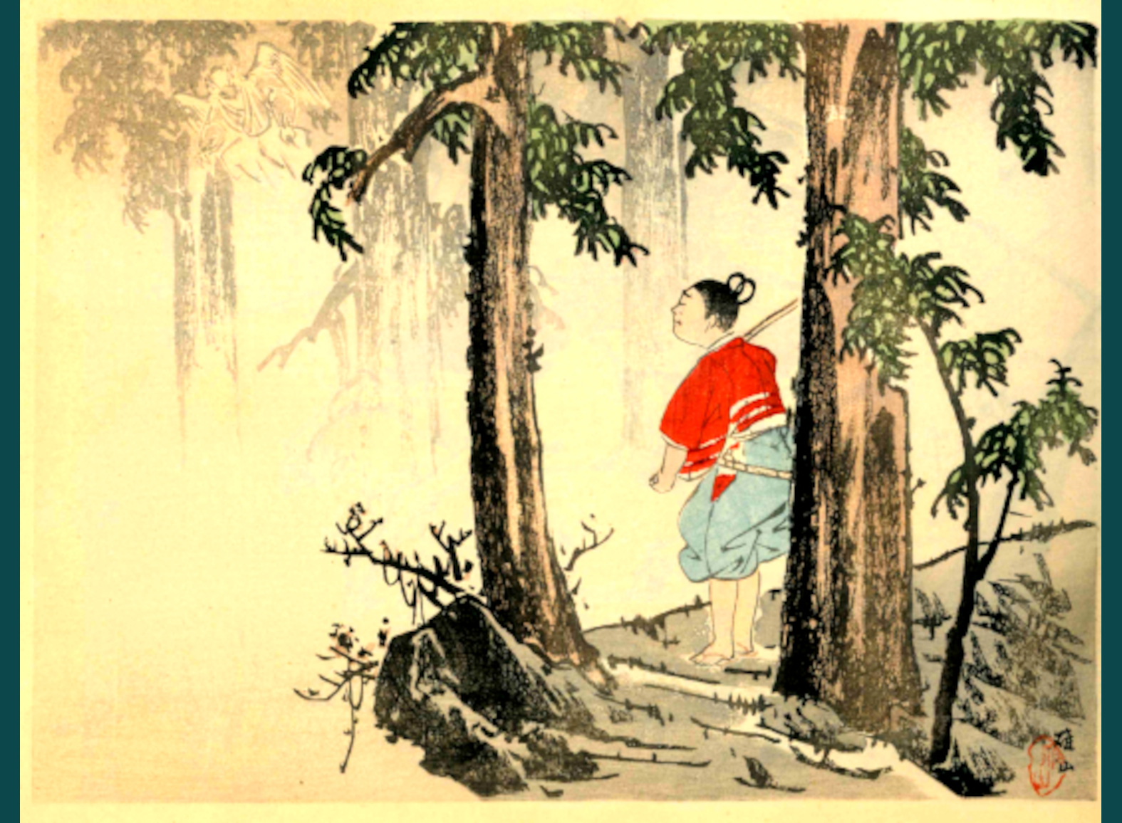 YOSHITSUNE NELLA FORESTA